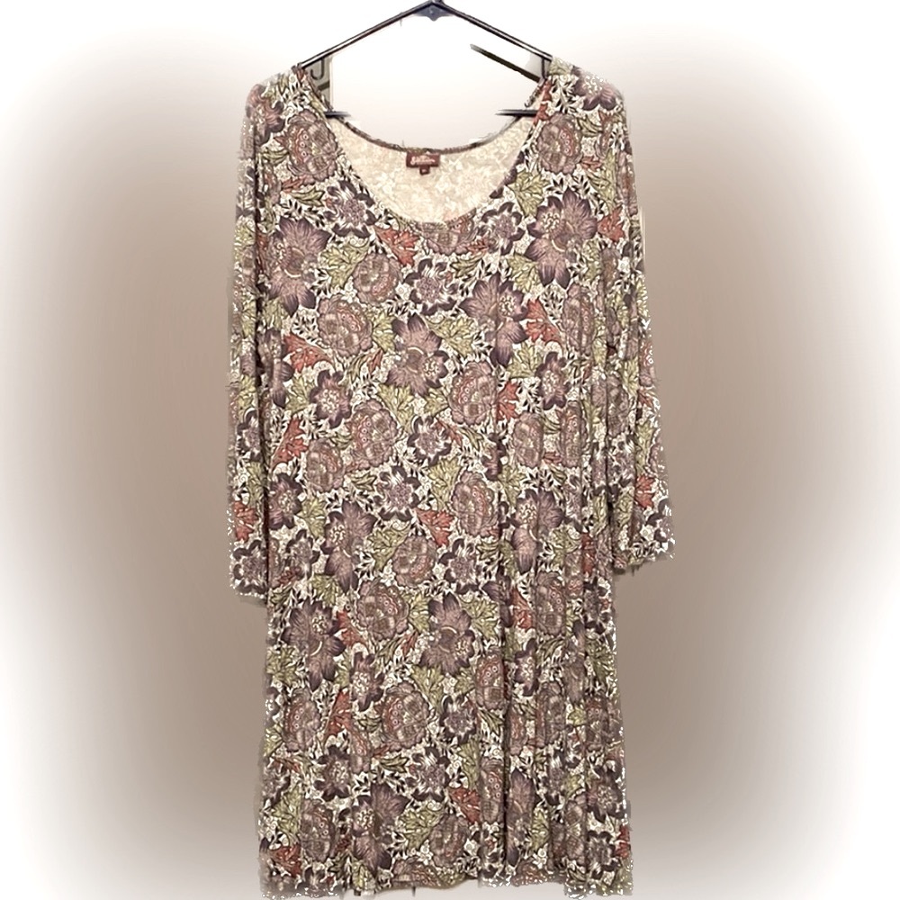Multicolored Salaam tunic top/dress.